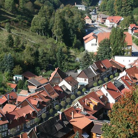 Hotel Garni Weisses Ross Stolberg  Ngoại thất bức ảnh